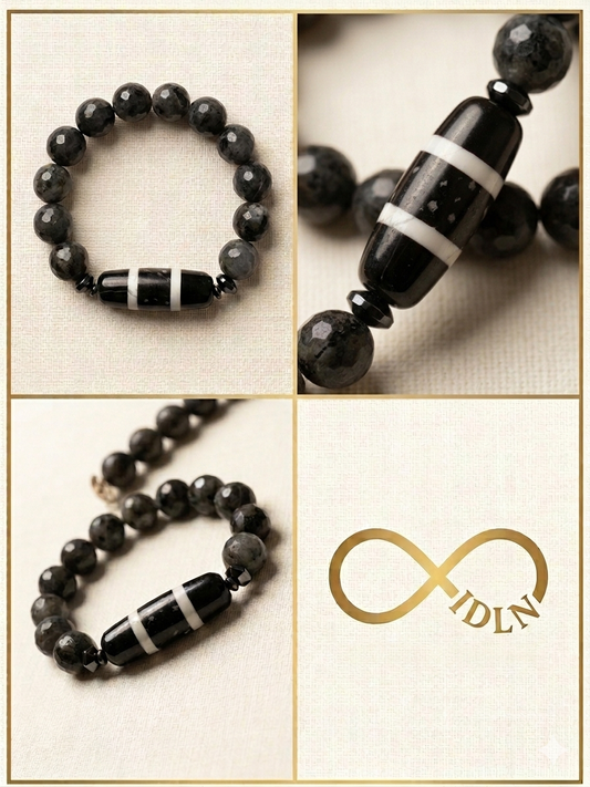 Black Labradorite Bracelet